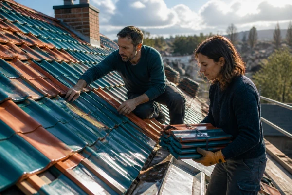 Rénovation toiture tuiles